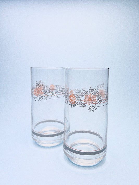 Vintage Apricot Grove Tumblers, Set of 2 | Corelle