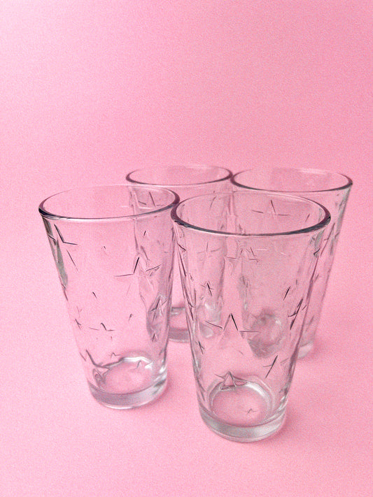 Estrella Water Glasses, Set of 4