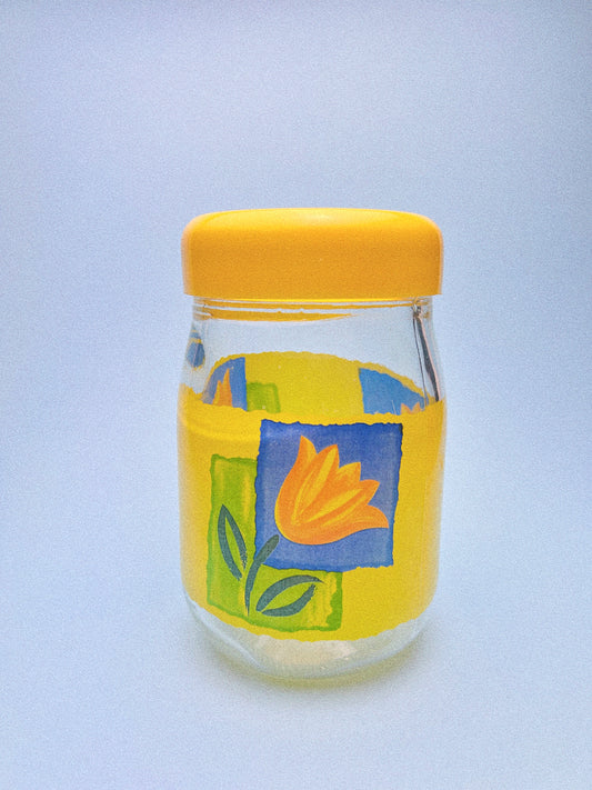 Vintage Tulip Canister