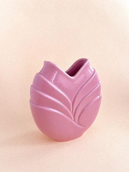 Vintage Art Deco Vase | Pink