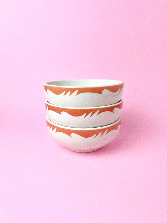 Vintage Erica Hotel Ware Bowls, Set of 3