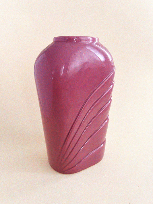 Vintage Post Modern Vase | Pink