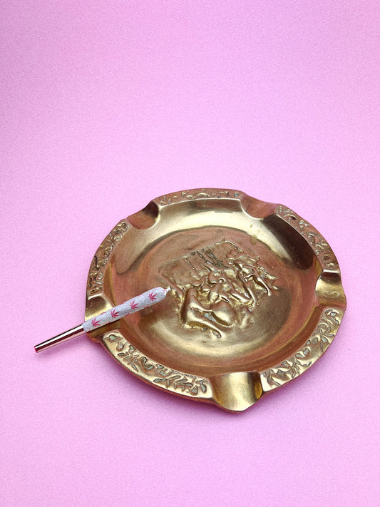 Vintage Eldric Brass Ashtray