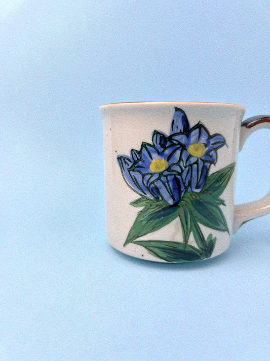 Viola Bellflower Stone Mug